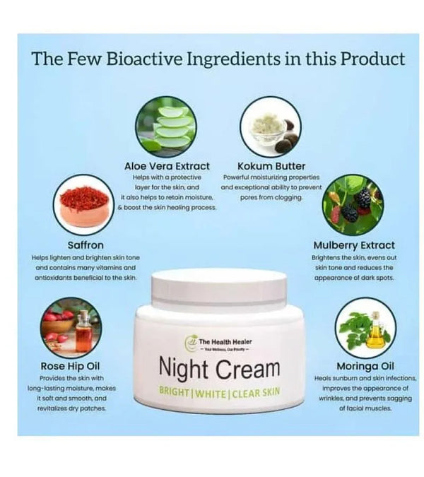 Whitening And Brightening Night Cream