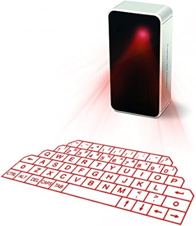 VirtualLaserKeyboard Laser Keyboard, Virtual Wireless Bluetooth Portable Projection Keyboard for Smart Phone PC Tablet Laptop