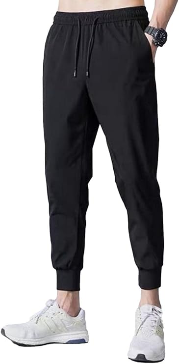 1 Pc Men's Stitched Cotton Jersey Plain Trouser