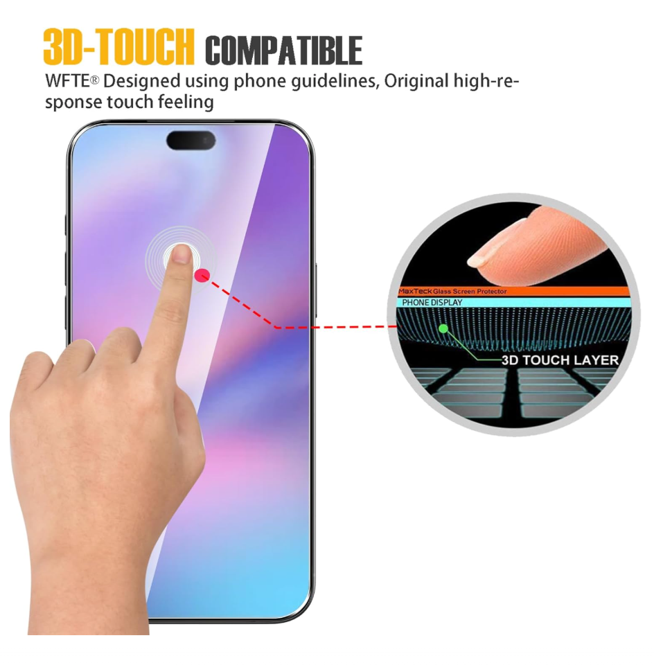 Tempered Glass Screen Protector for 17, 17 Air