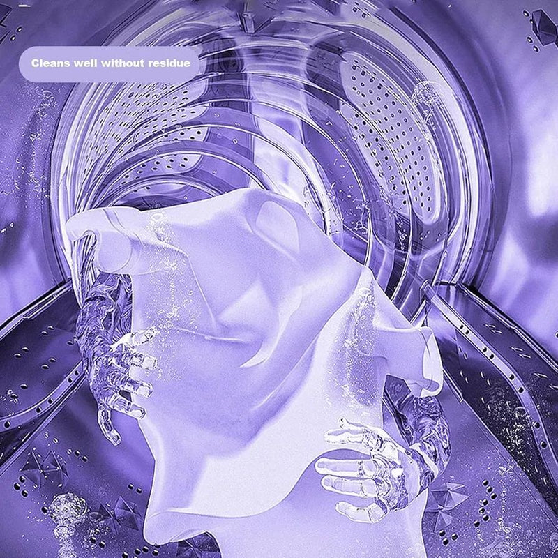 Portable Mini Washing Machine - 1 Pc Foldable & Convenient